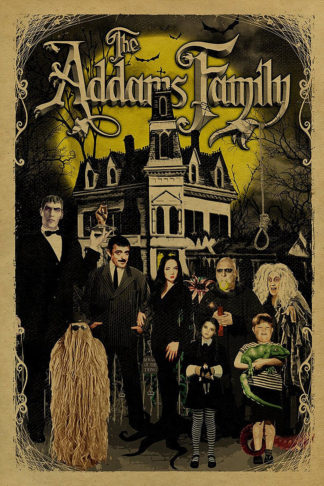 The Addams Family Iron On Transfer #3