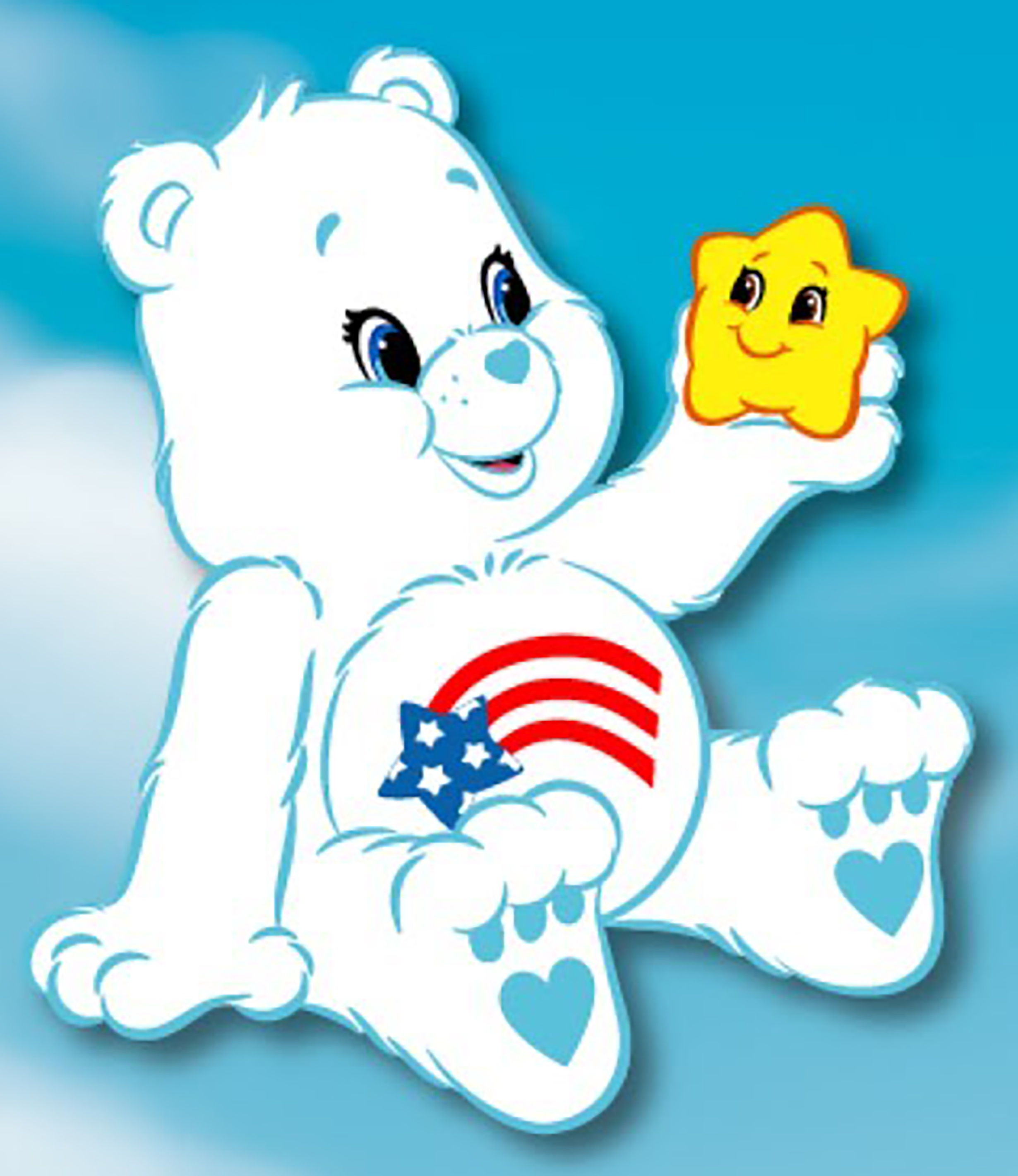 choice of 1 Care Bears sublimation or lt color iron on transfer 