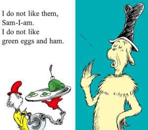 Dr Seuss Green Eggs and Ham Iron On Transfer #15