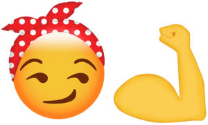 Emoji We Can Do It Iron On Transfer #2