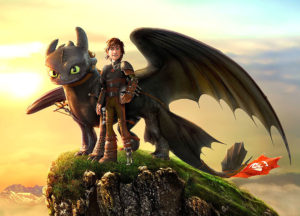 How To Train Your Dragon Toothless and Hiccup Iron On Transfer #1
