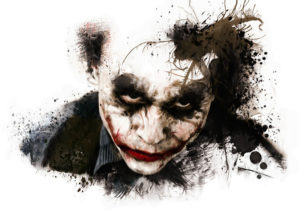 The Joker Iron On Transfer #2