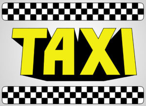 Taxi Iron On Transfer #2