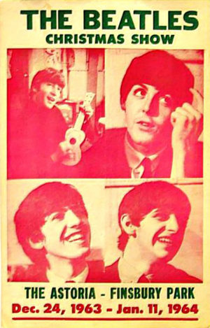 The Beatles Vintage Concert Poster Iron On Transfer #4