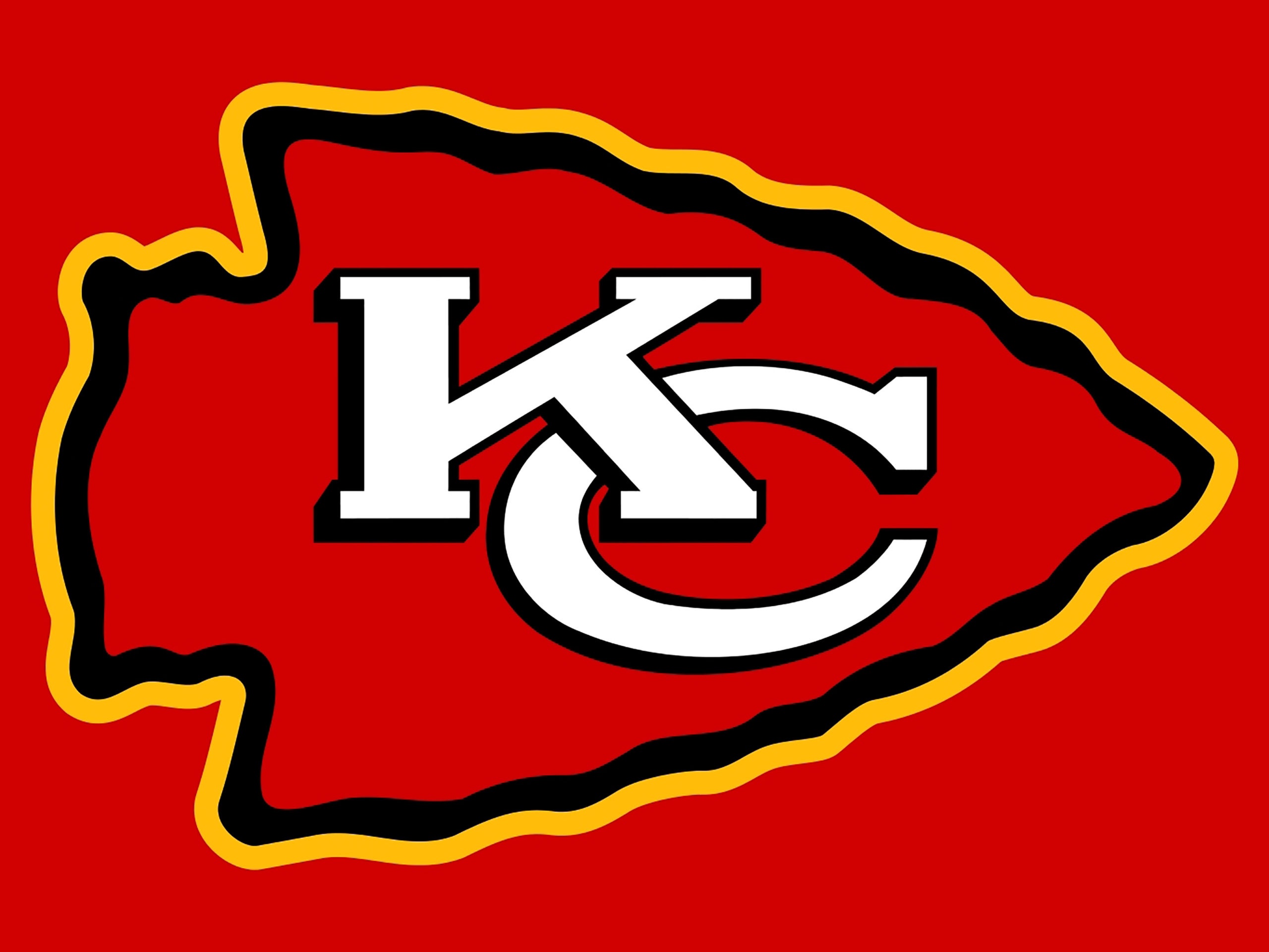 Kansas City Chiefs Iron On Transfer For T-Shirt + Light & Dark Fabrics  #2