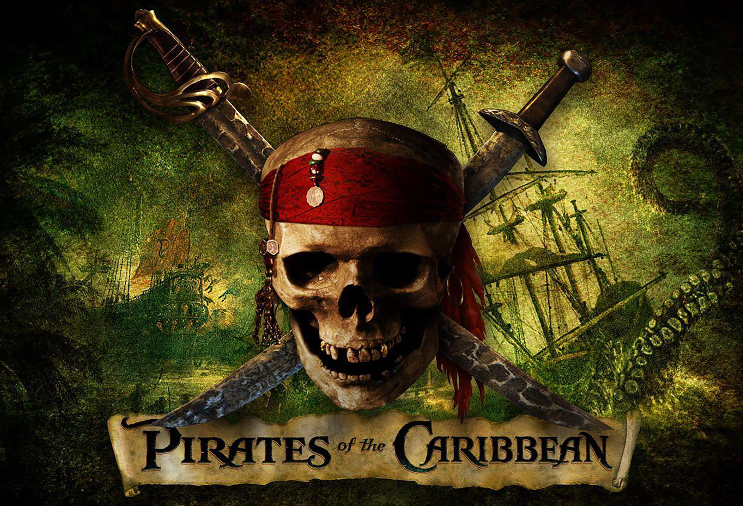 Pirates Of The Caribbean Iron On Transfer #1 - Divine Bovinity Design