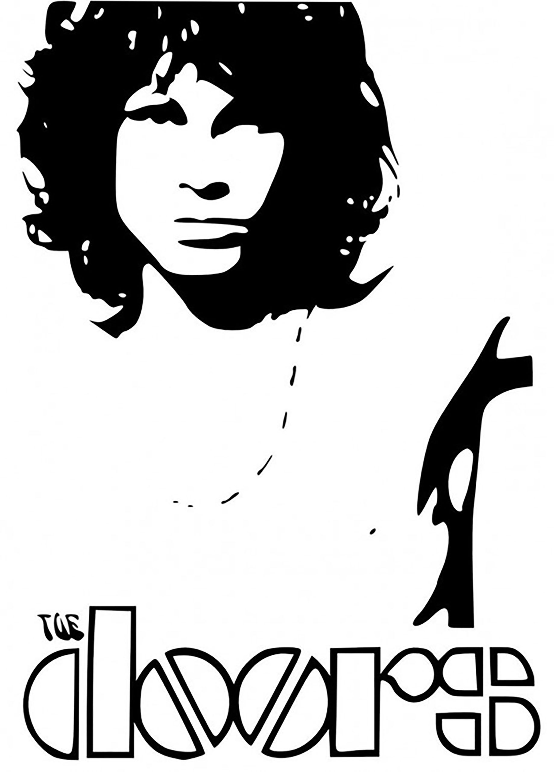 The Doors Jim Morrison Vintage Concert Poster Iron On Transfer #6 ...