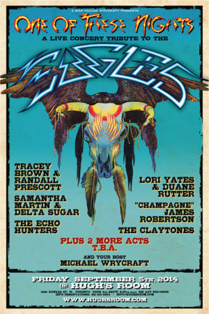 The Eagles Tribute Concert Poster Iron On Transfer #5