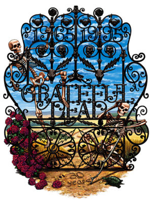 The Grateful Dead Iron On Transfer #7