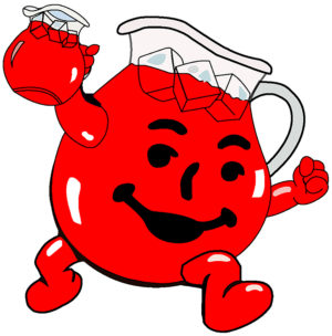 Kool Aid Man Iron On Transfer #1