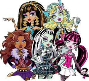 Monster High Dolls Iron On Transfer #4