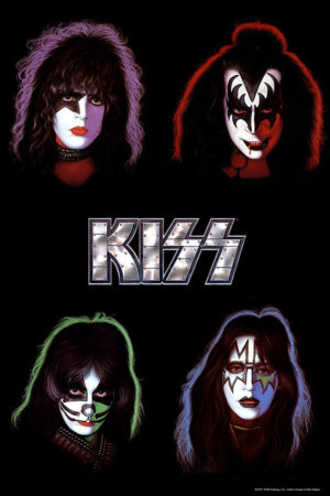 Kiss Iron On Transfer #4