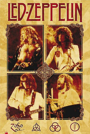 Led Zeppelin Music Poster Iron On Transfer #17