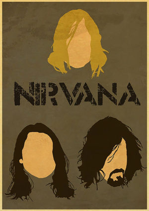 Nirvana Iron On Transfer #8