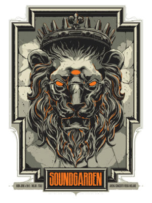 Soundgarden Iron On Transfer #1