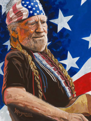 Willie Nelson Iron On Transfer #1