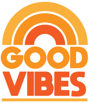 Retro Good Vibes Iron On Transfer #1