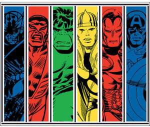 Marvel Characters Vintage Iron On Transfer #5