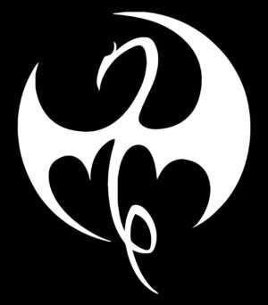 Iron Fist Dragon Marvel Iron On Transfer #8