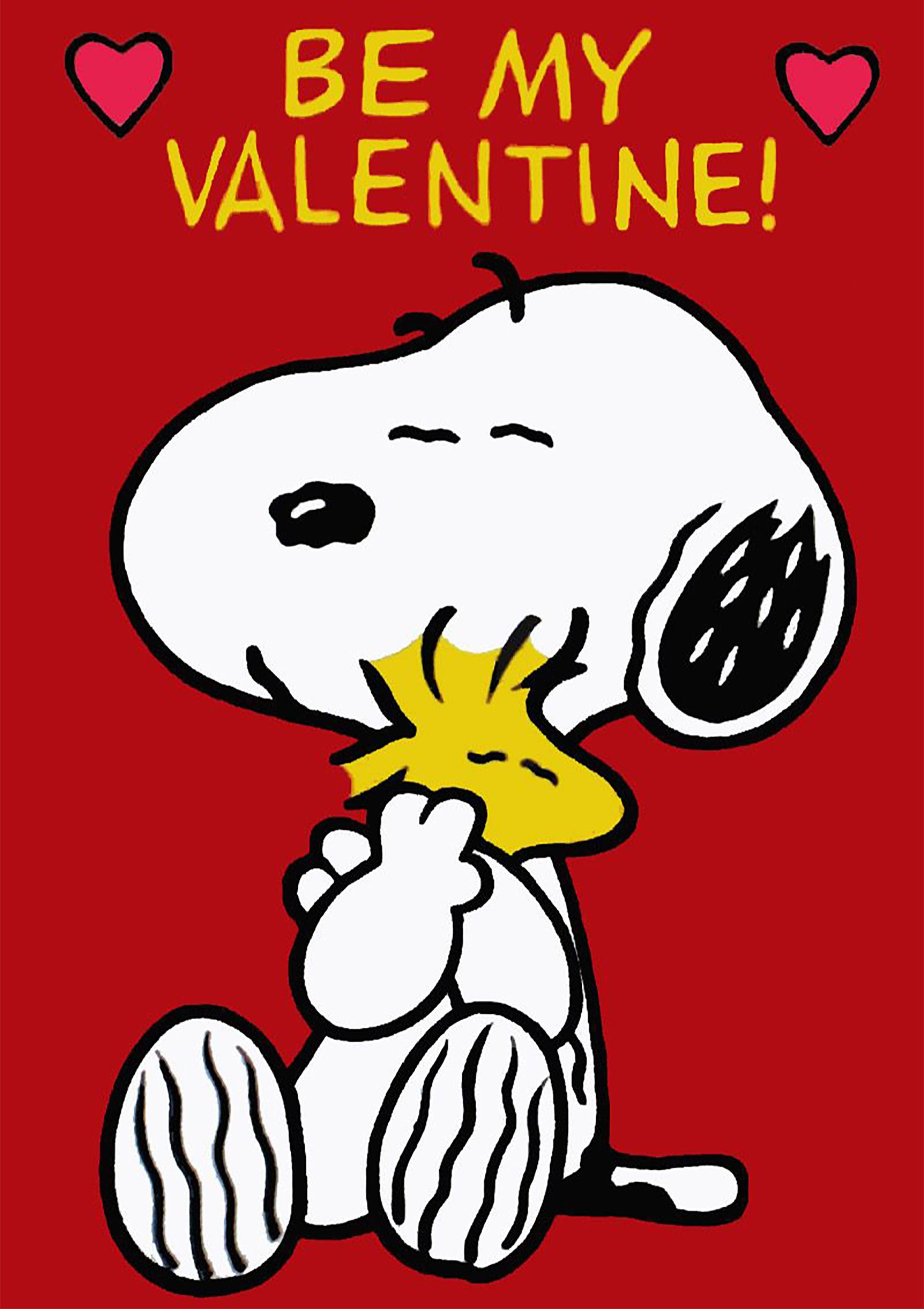 Snoopy Happy Valentine's Day Charlie Brown Iron On Transfer #22