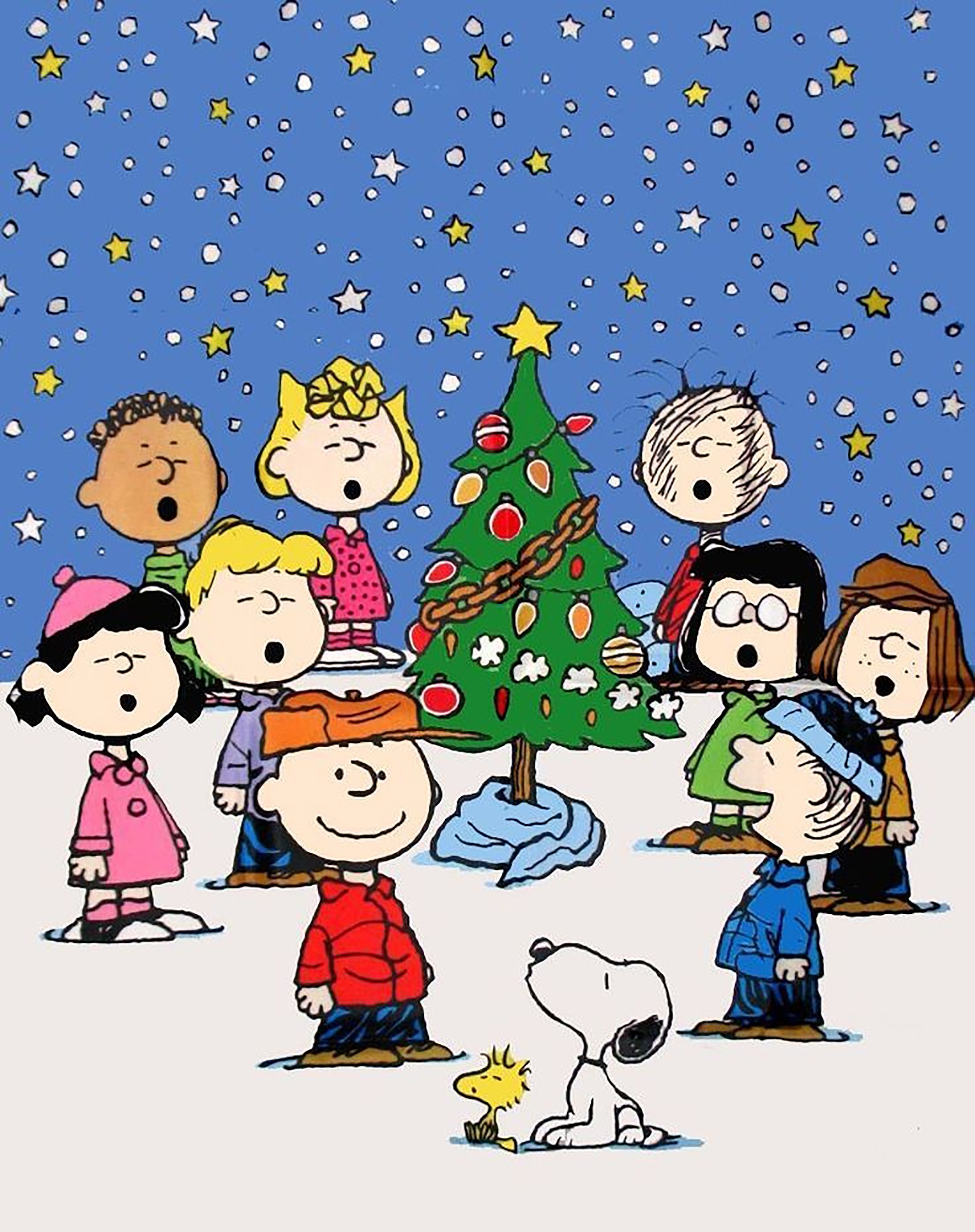 Charlie Brown and Snoopy Christmas Iron On Transfer #8 – Divine