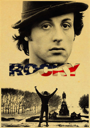 Rocky Movie Poster Iron On Transfer #3