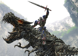 Transformers Optimus Prime and Grimlock Iron On Transfer #4