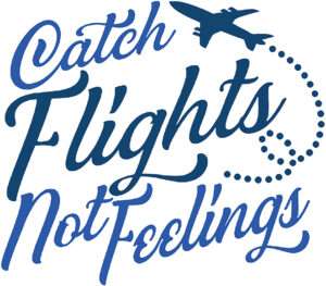 Catch Flights Not Feelings Iron On Transfer #3