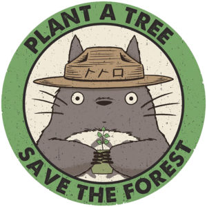 Plant A Tree Save A Forest Iron On Transfer #2