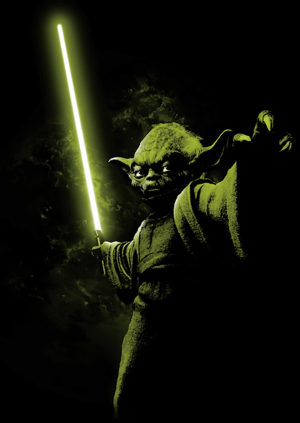 Yoda Star Wars Iron On Transfer #10