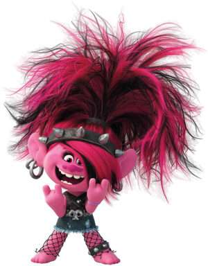 Trolls World Tour Queen Poppy Iron On Transfer #15