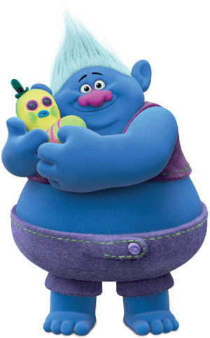 Trolls World Tour Biggie and Mr. Dinkles Iron On Transfer #21