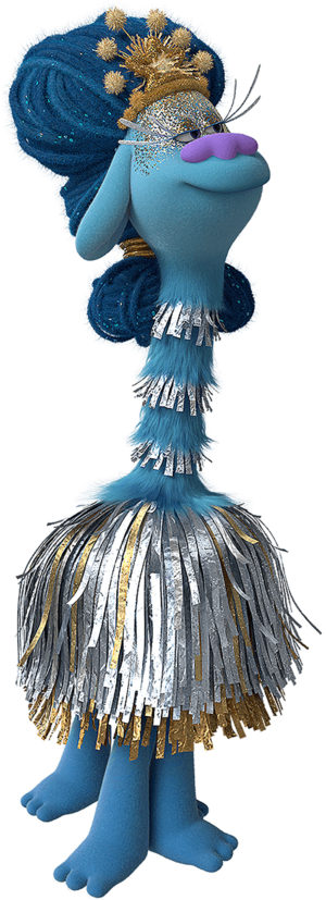 Trolls World Tour Queen Essence Iron On Transfer #29