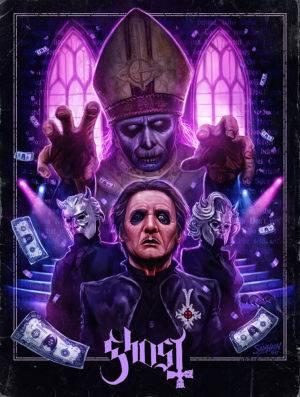 Ghost Iron On Transfer #1